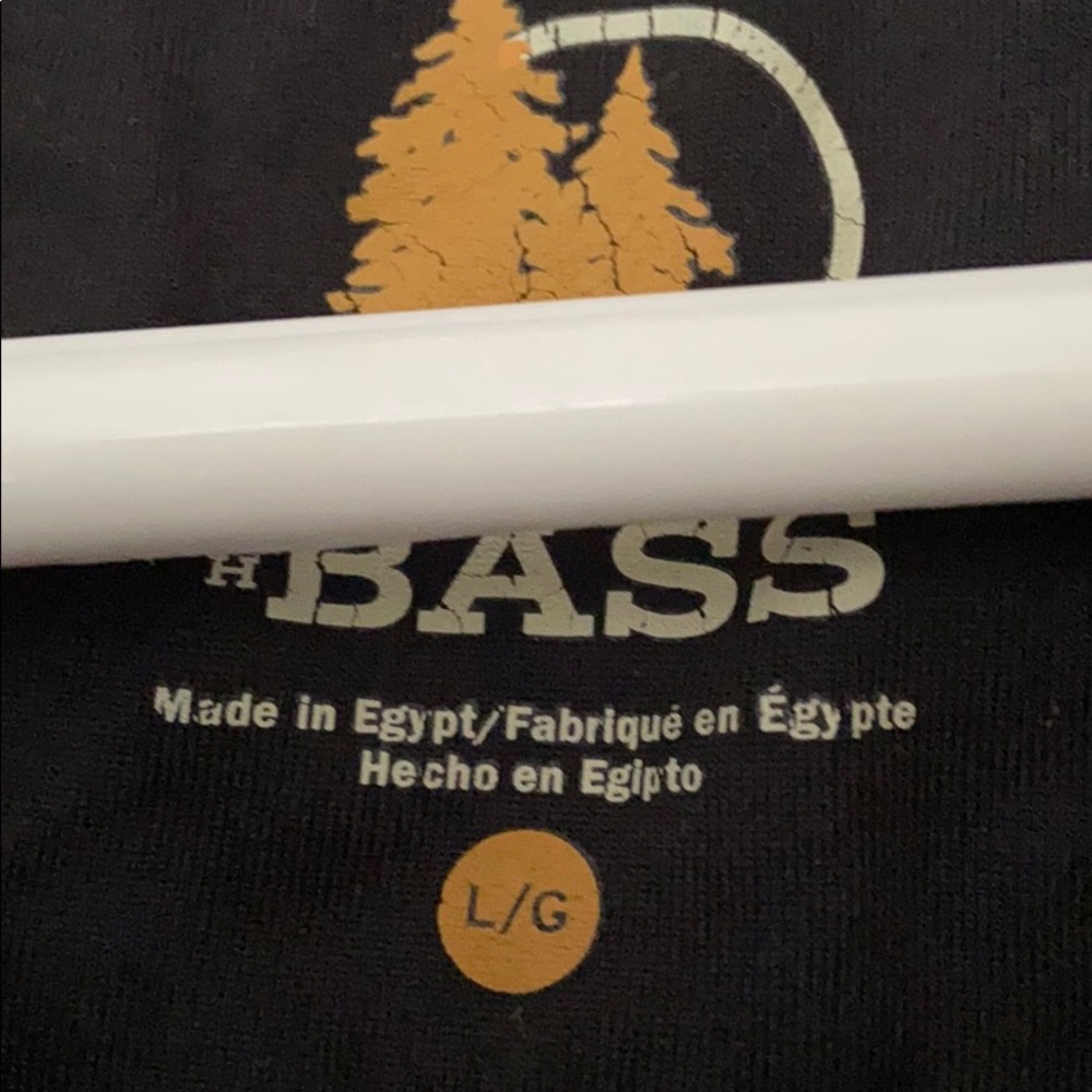 Bass Quarter Zip Sweater Deep Gray Size L - Picture 4 of 6